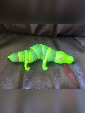 Rainbow Fidget Crocodile Caterpillar Sensory Toy Used